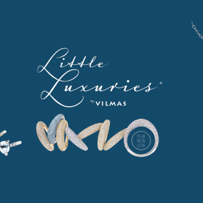 Flyer eines Schmuckunternehmens